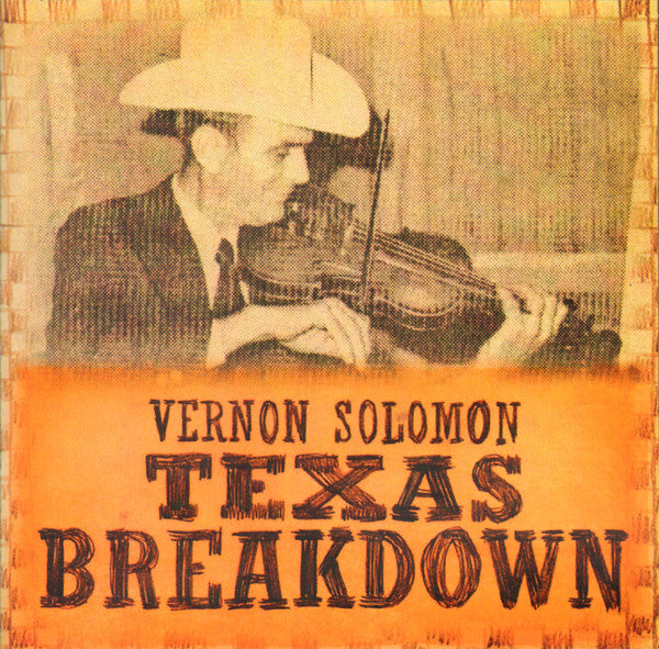 SOLOMON, VERNON  - TEXAS BREAKDOWN