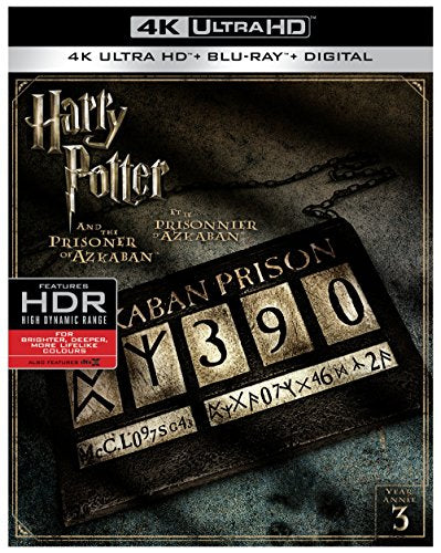 HARRY POTTER & THE PRISONER OF AZKABAN (BILINGUAL) [4K UHD + BLU-RAY + DIGITAL]