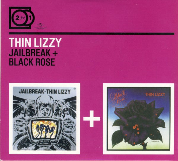 THIN LIZZY  - JAILBREAK + BLACK ROSE