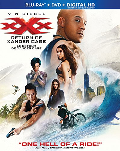 XXX: RETURN OF XANDER CAGE [BLU-RAY + DVD + DIGITAL HD] (BILINGUAL)