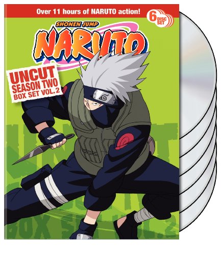 NARUTO UNCUT: SEASON 2, BOX SET 2 (EP.79-106)