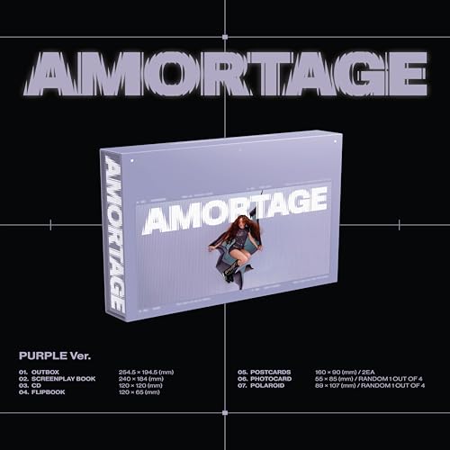 JISOO - AMORTAGE (PURPLE VER.) (CD)