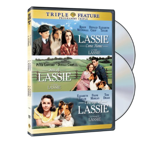 LASSIE COME HOME / SON OF  LASSIE / COURAGE OF LASSIE (TRIPLE FEATURE) // LA FIDLE LASSIE / LE FILS DE LASSIE / LE COURAGE DE LASSIE (PROGRAMME TRIPLE) (BILINGUAL)