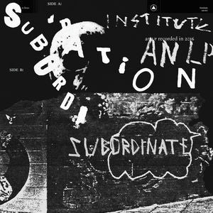 INSTITUTE (4) - SUBORDINATION