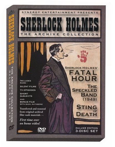 SHERLOCK HOLMES  - DVD-ARCHIVE COLLECTION (3 DISCS)