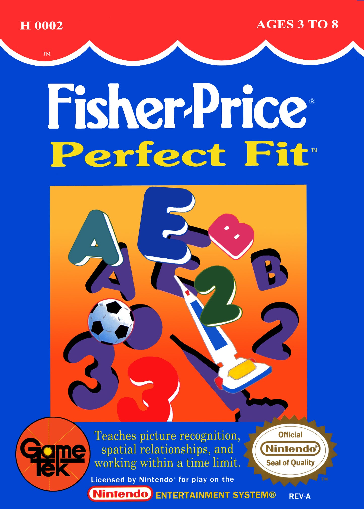 FISHER-PRICE: PERFECT FIT  - NES (W/BOX)