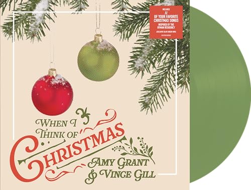 AMY GRANT & VINCE GILL - WHEN I THINK OF CHRISTMAS (VINYL)