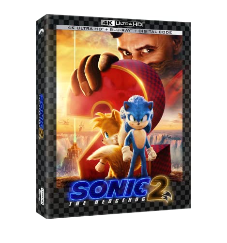 SONIC THE HEDGEHOG 2 - BLU-4K-INC. BLU COPY-STEELBOOK
