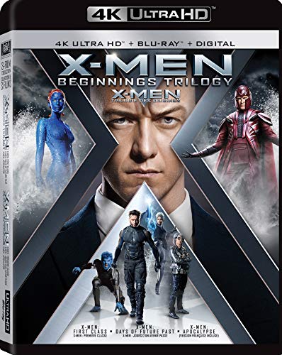 X-MEN (MOVIE) - BLU-4K-BEGINNINGS TRILOGY