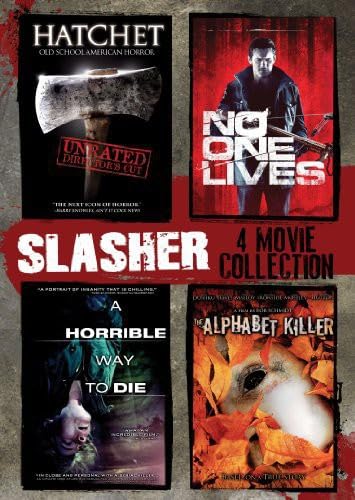 HATCHET/NO ONE LIVES/A HORRIBLE WAY TO D - DVD-SLASHER 4 MOVIE COLLECTION