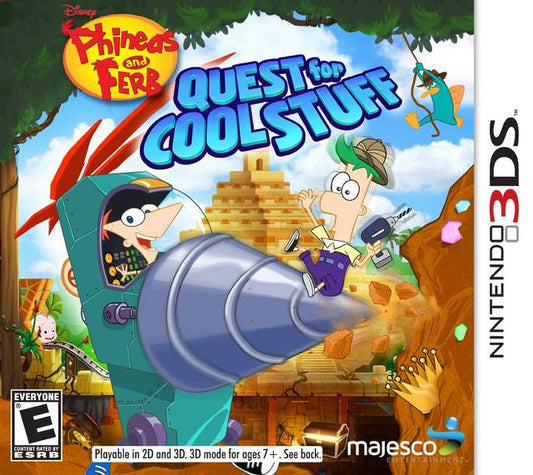 PHINEAS & FERB: QUEST FOR COOL STUFF  - 3DS