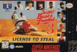 SUPER BASES LOADED 3  - SNES