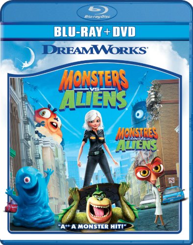 MONSTERS VS. ALIENS (BLU-RAY + DVD) (BILINGUAL)