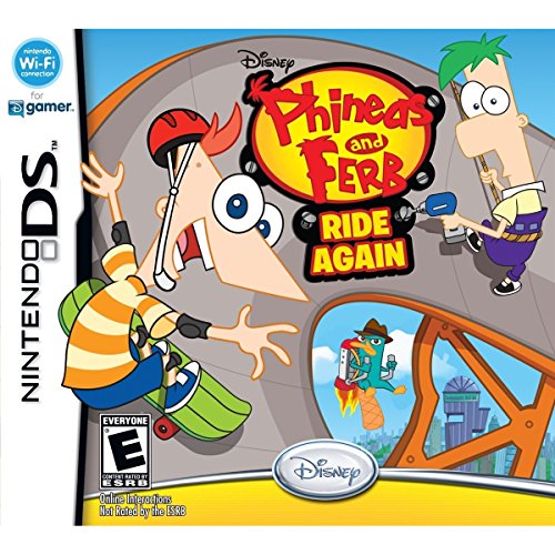 DISNEY PHINEAS AND FERB RIDE AGAIN - NINTENDO DS STANDARD EDITION