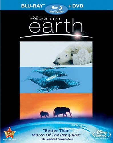 DISNEY NATURE: EARTH  - BLU-INC. DVD COPY