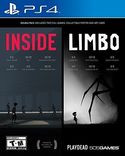 INSIDE & LIMBO: PLAYDEAD ADVENTURE PACK (DOUBLE PACK)PLAYSTAION 4 - PLAYSTATION 4