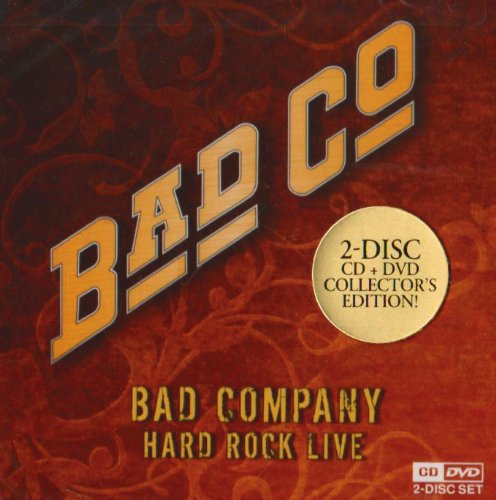 BAD COMPANY  - HARD ROCK LIVE (W/DVD)