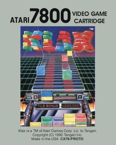 KLAX  - ATARI7800