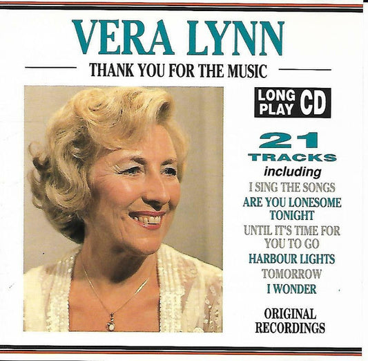 LYNN, VERA  - THANK YOU FOR THE MUSIC