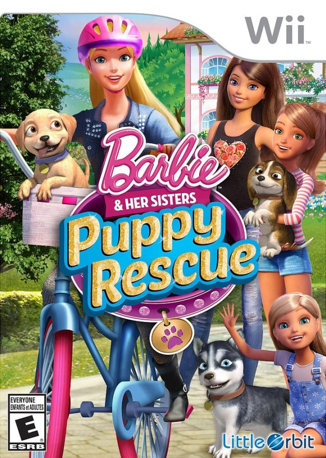BARBIE & HER SISTERS: PUPPY RESCUE  - WII