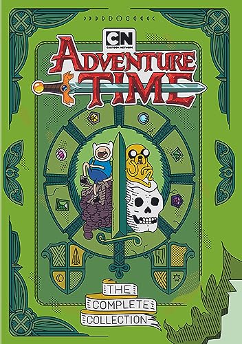 ADVENTURE TIME  - DVD-COMPLETE COLLECTION (GREEN CASE)