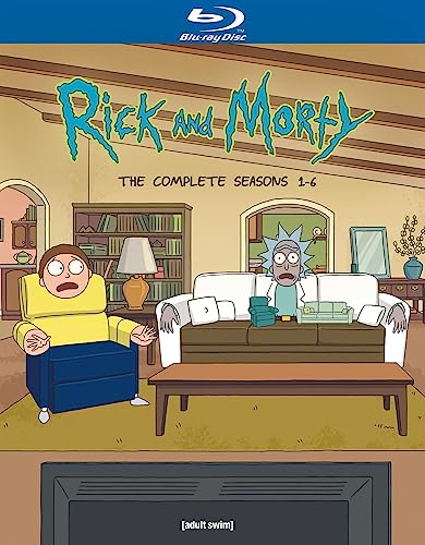 RICK & MORTY  - BLU-SEASONS 1-6