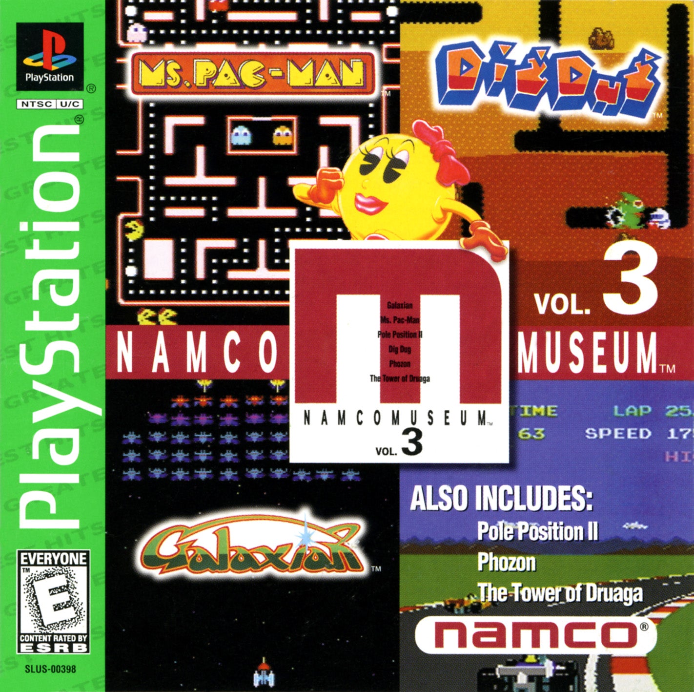 NAMCO MUSEUM VOLUME 2 (GR HITS EDITION)  - PS1