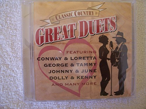 VARIOUS  - CLASSIC COUNTRY GREAT DUETS 2-CD SET! TIME LIFE,