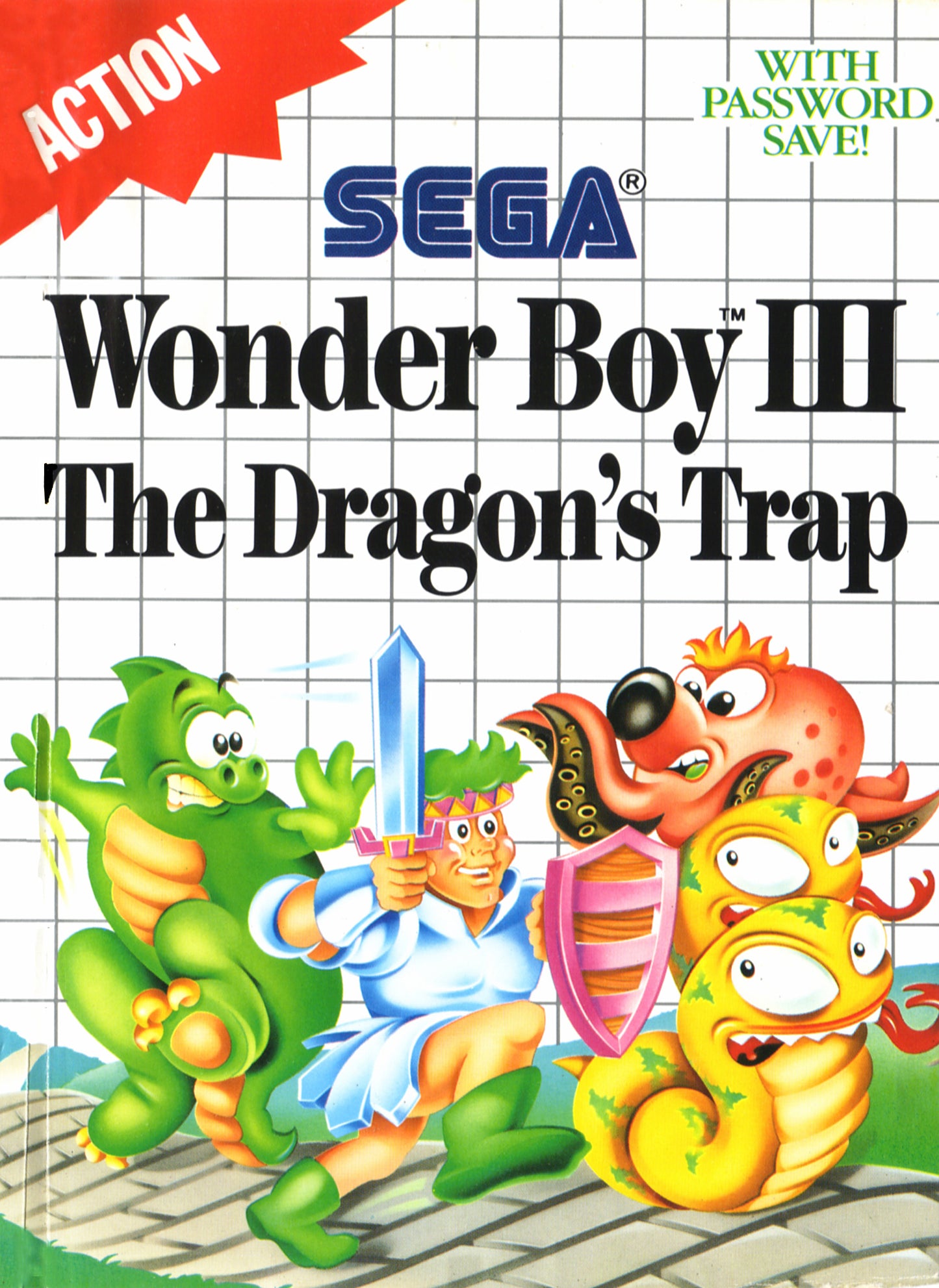 WONDER BOY III: THE DRAGON'S TRAP  - MS
