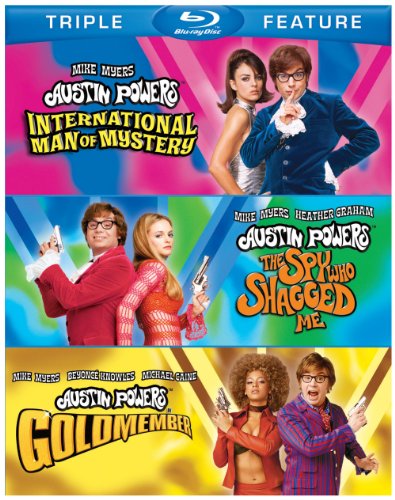 AUSTIN POWERS: INTERNATIONAL MAN OF MYSTERY / THE SPY WHO SHAGGED ME / GOLDMEMBER [BLU-RAY]