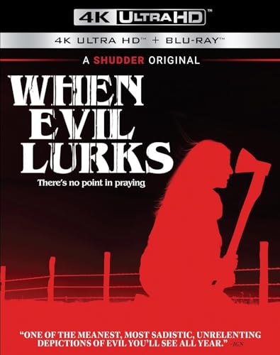 WHEN EVIL LURKS - BLU- 4K + BLU RAY