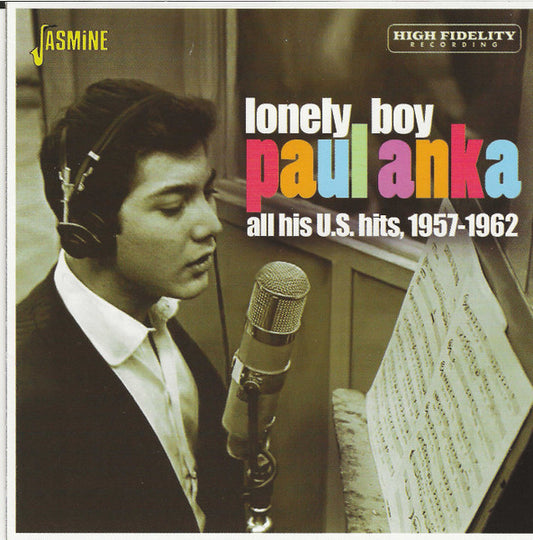 ANKA, PAUL  - LONELY BOY: ALL HIS U.S. HITS 1957-62