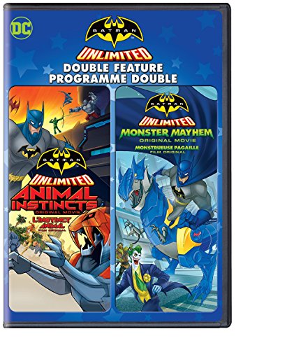 BATMAN UNLIMITED: ANIMAL INSTICTS/MONSTE - DVD-DOUBLE FEATURE