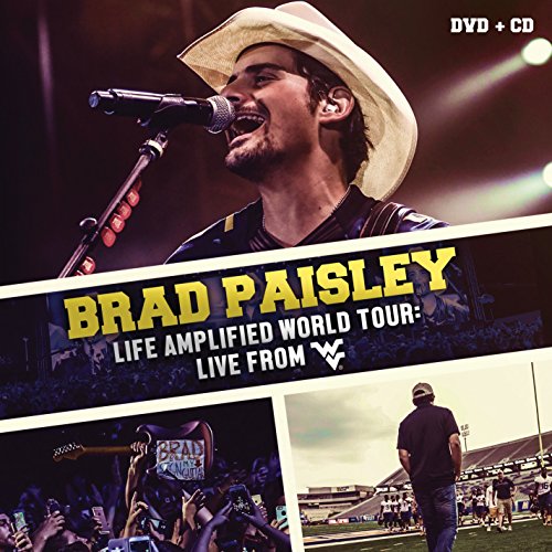 PAISLEY, BRAD - LIFE AMPLIFIED WORLD TOUR (CD+DVD)