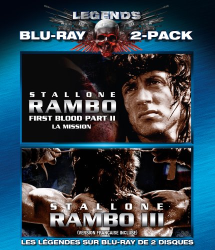 RAMBO: FIRST BLOOD PT II/ RAMBO III - BLU-LEGENDS 2 PACK