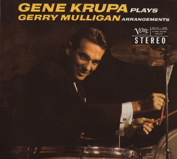 KRUPA, GENE  - PLAYS GERRY MULLIGAN ARRANGEMENTS