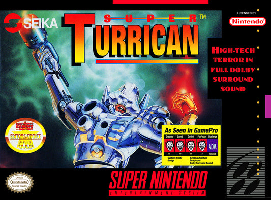 SUPER TURRICAN  - SNES