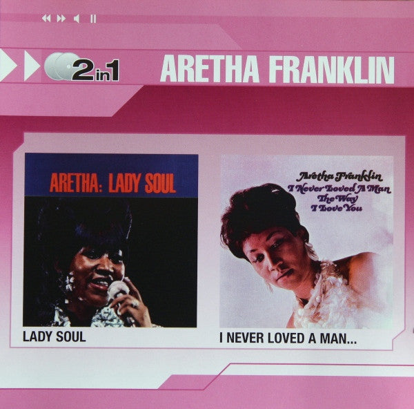 FRANKLIN, ARETHA  - LADY SOUL/NEVER LOVED A MAN