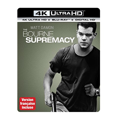 THE BOURNE SUPREMACY [4K ULTRA HD + BLU-RAY + DIGITAL HD] (BILINGUAL)