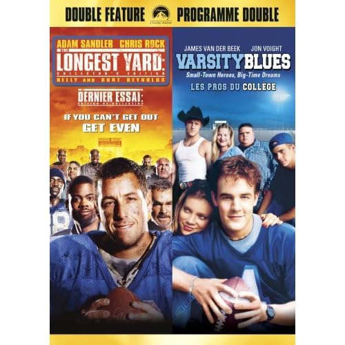 LONGEST YARD/VARSITY BLUES - DVD-DOUBLE FEATURE