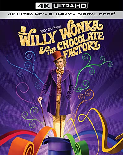 WILLY WONKA & THE CHOCOLATE FACTORY (4K ULTRA HD + BLU-RAY + DIGITAL)