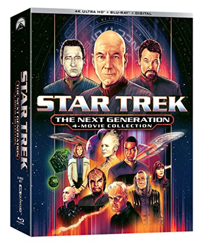 STAR TREK: THE NEXT GENERATION  - BLU-4K-MOTION PICTURE COLLECTION-INC. BL