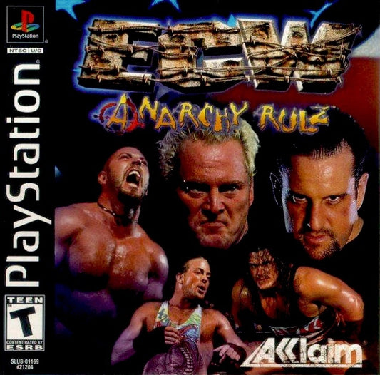 ECW ANARCHY RULZ  - PS1