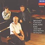 MOZART - CONCERTOS FOR PIANO: 1, 2 & 3