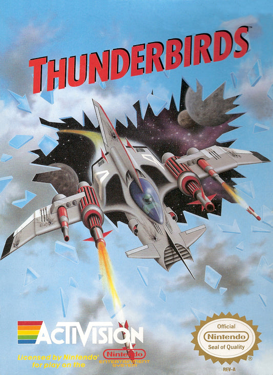 THUNDERBIRDS  - NES (W/BOX & MANUAL)