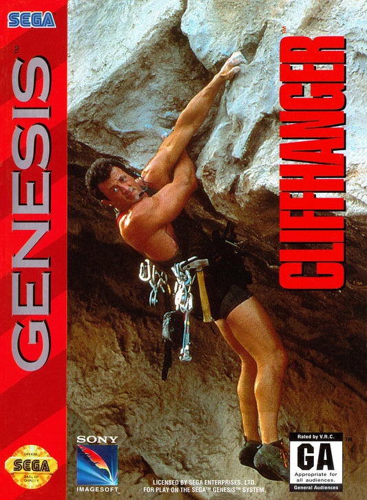 CLIFFHANGER  - NES (W/BOX & MANUAL)