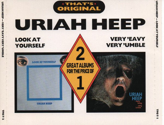 URIAH HEEP  - LOOK AT YOURSELF/VERY'EAVY VERY'UMBLE