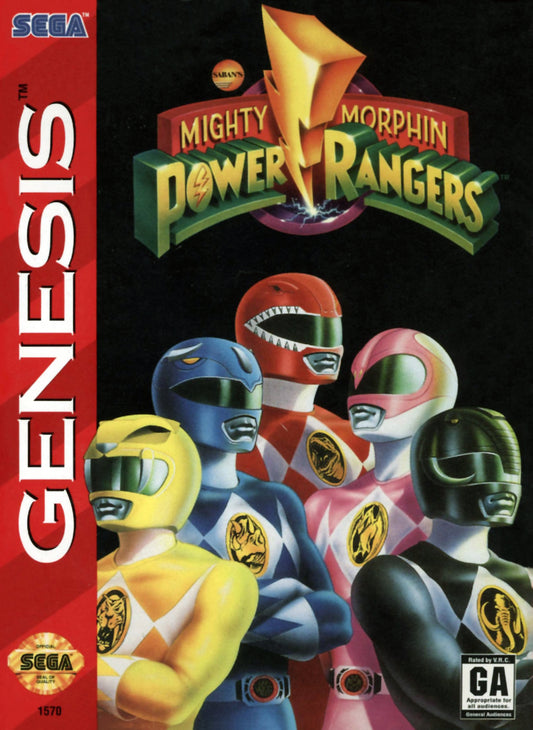 MIGHTY MORPHIN POWER RANGERS  - GENESIS