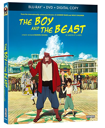 THE BOY AND THE BEAST (LE GARON ET LA BTE) [BLU-RAY + DVD + DIGITAL COPY] (SOUS-TITRES FRANAIS)