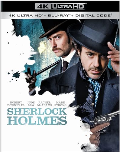 SHERLOCK HOLMES (MOVIE) - BLU-4K-2009-ROBERT DOWNEY JR.-INC. BLU R